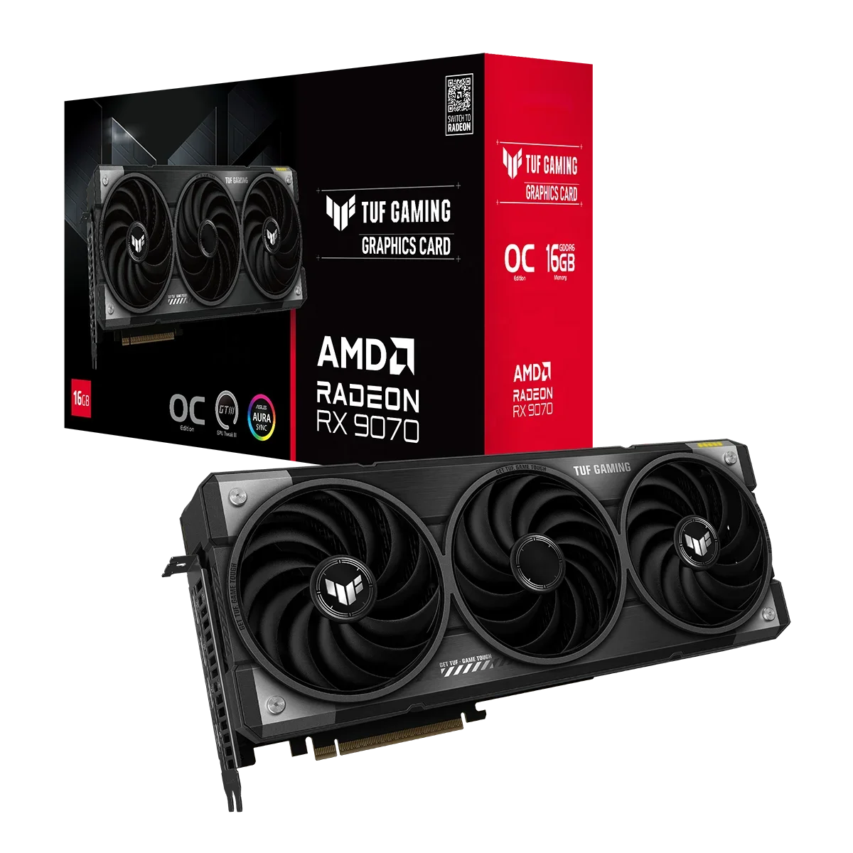 Triple Fan Gaming Graphics Card 16Gb - Carte graphique de jeu pour ordinateur